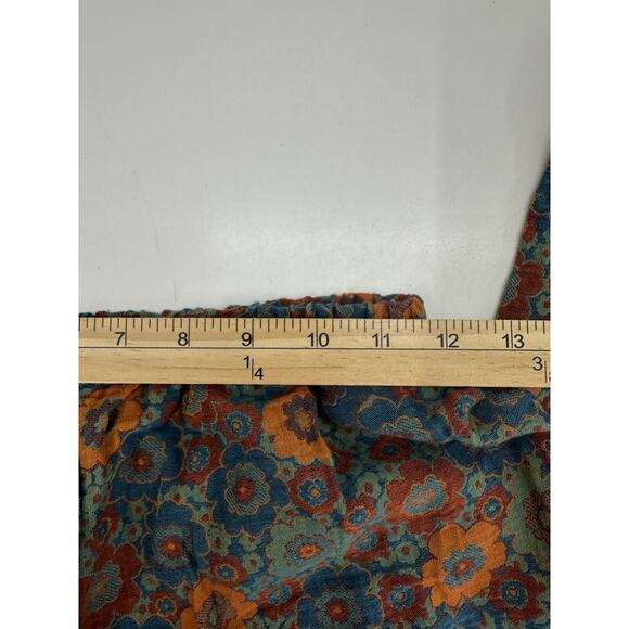 Xindaer Womens Pajama Two Piece Set Size Medium Floral Long Sleeve Button Up NWT - Picture 15 of 16